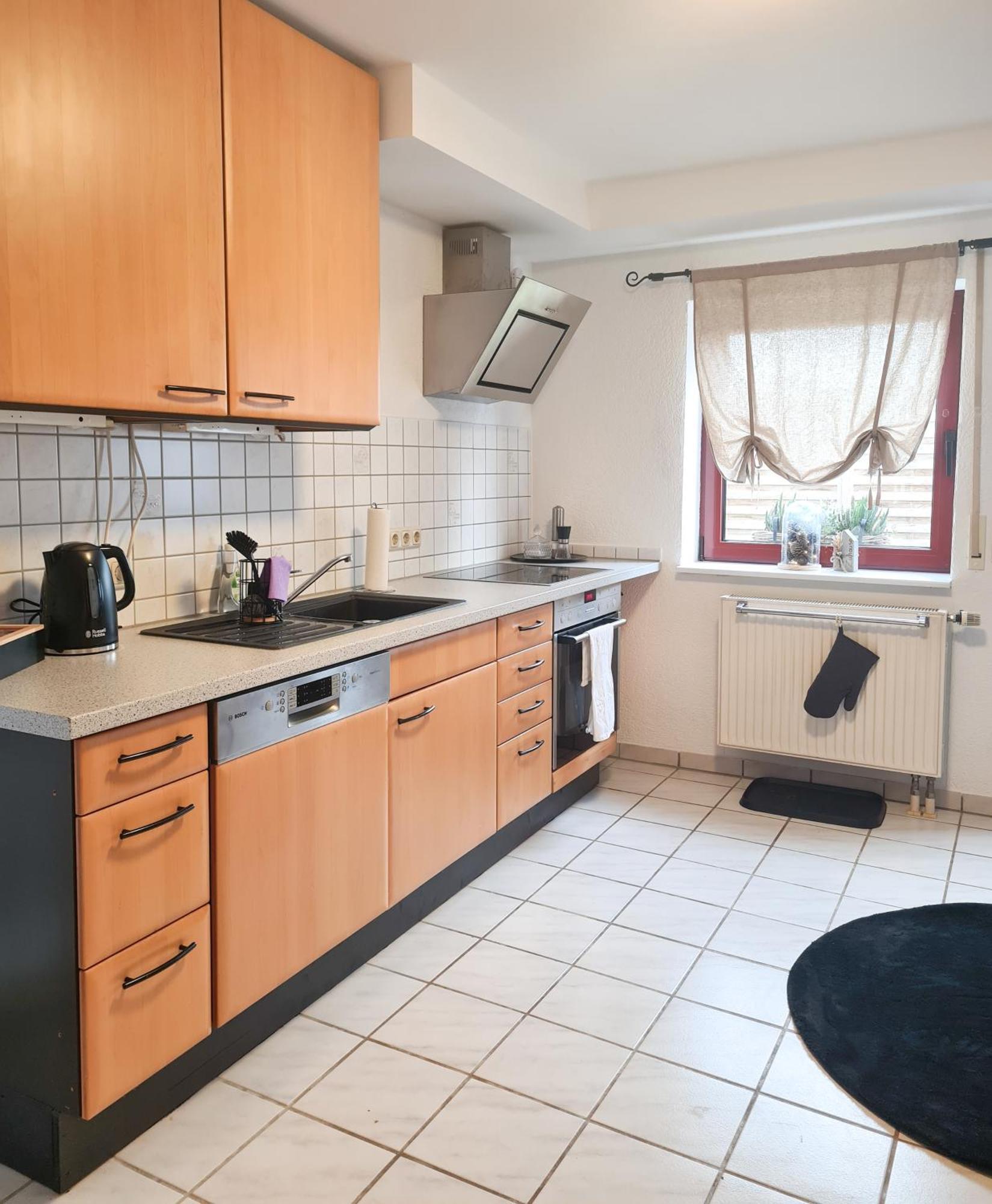 Ferienwohnung Rote Tuer - Landleben Pur! Kirchhain Exterior foto