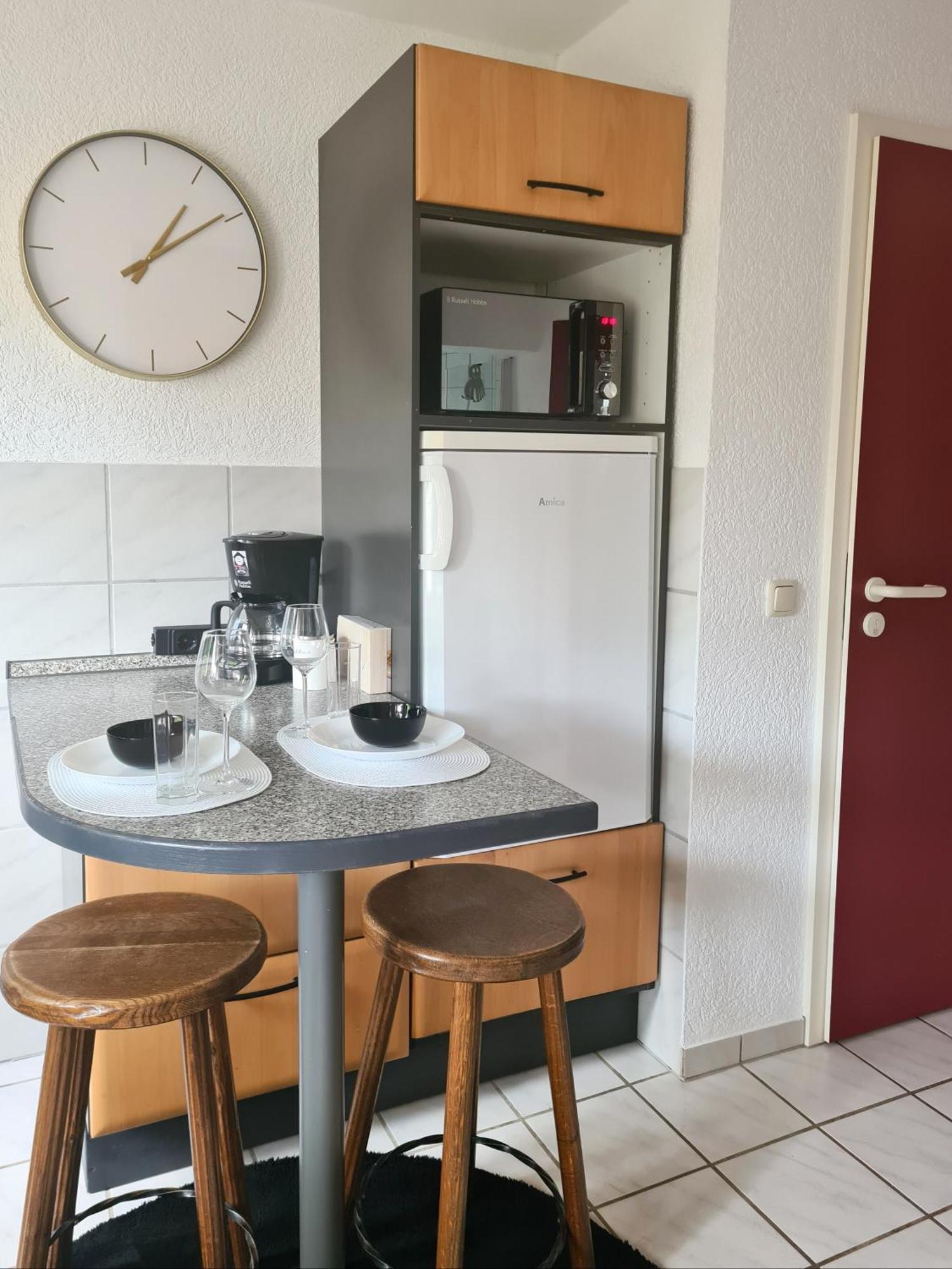 Ferienwohnung Rote Tuer - Landleben Pur! Kirchhain Exterior foto